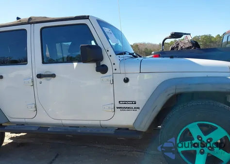 2013 Jeep Wrangler Unlimited Sport из США, поврежденный, VIN 1C4HJWDG0DL564665